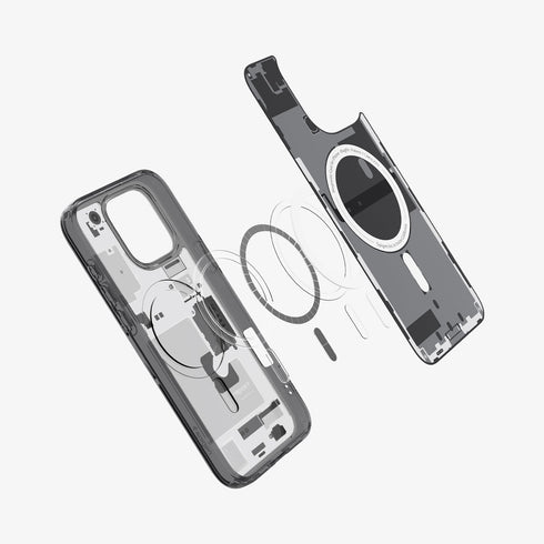 כיסוי Spigen לאייפון 16 מסדרה אולטרה היברידי זירו וואן (MagFit)